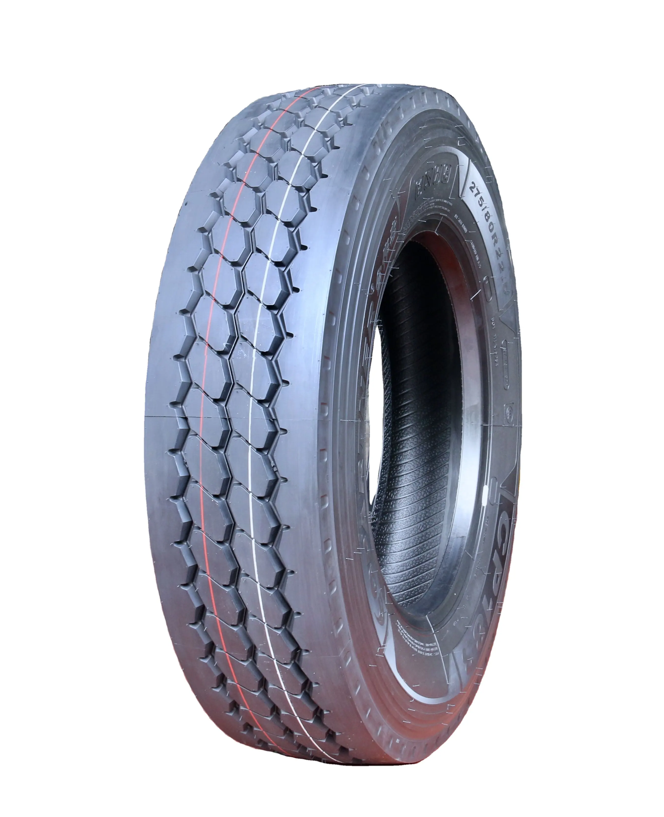 Radial caminhão tubeless pneu 385/65R22.5 qualidade reboque conduzir todos os pneus posição