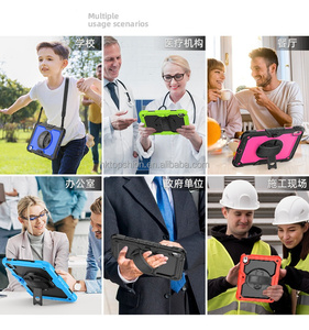 Shockproof Case for <strong>iPad</strong> 9th/ 8th/ 7th Generation 10.<strong>2</strong> Inch, Heavy Duty Protective <strong>Cover</strong> with Screen Protector, Shoulder Strap - Product Image 6