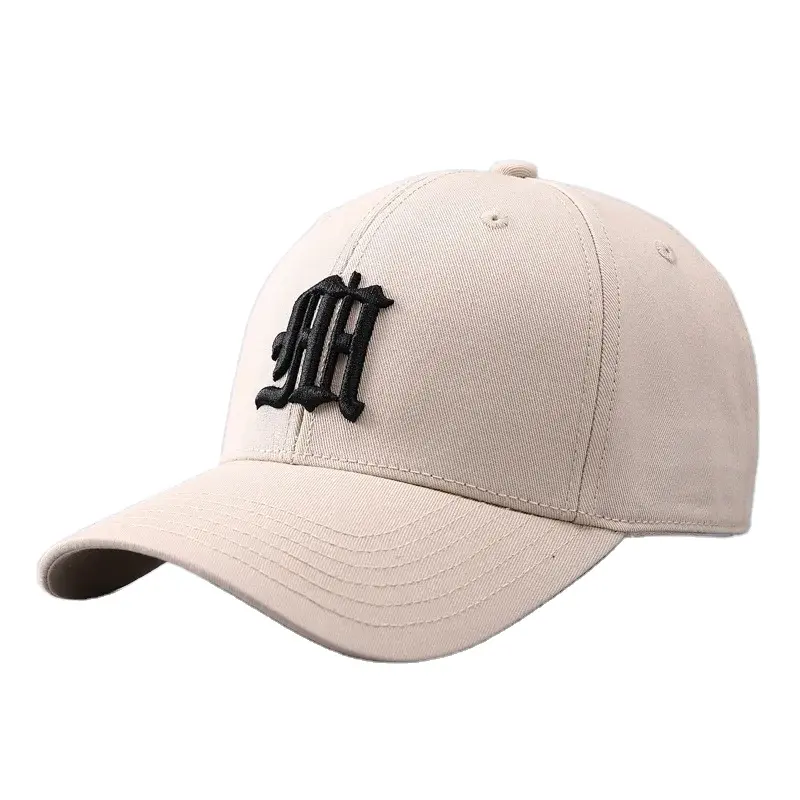 Venta al por mayor de OEM personalizado hombres bordado Impresión logotipo 5/6 Panel correr algodón papá gorra Golf deporte moda camionero gorra de malla