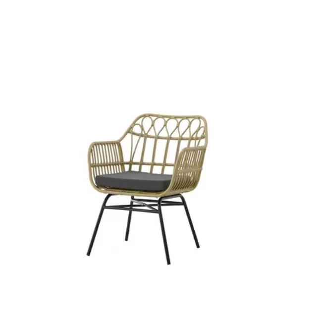 Cheap high quality modern new design patio garden furniture comfortable wholesale rattan hand-weaved chair