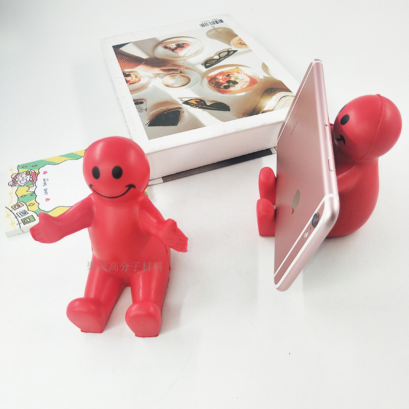 Support de téléphone rouge 95 * 85 * 95mm
