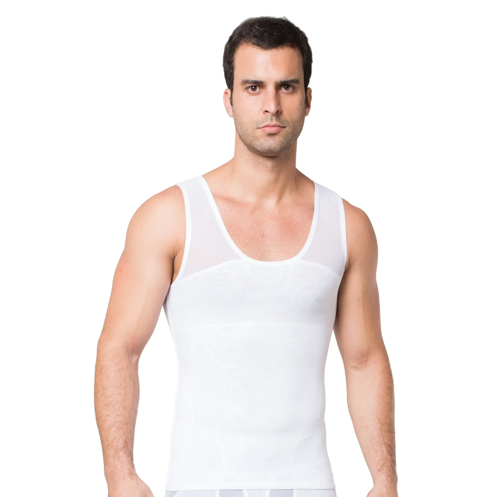 Hombres adelgazamiento Shaper postura chaleco masculino abdomen Corrector compresión cuerpo modelado quemador de grasa pecho barriga camiseta corsé