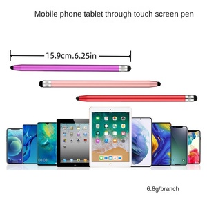 2合1笔尖金属电容式触控笔兼容iPhone和iPad触摸屏的笔灯，用于手机和平板电脑 - Product Image 6
