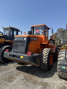 Orijinal kore kullanılmış ön yükleyiciler DOOSAN DL505 tekerlek sepetli kamyon yükleme ve boşaltma 5ton DOOSAN makineleri - Product Image 3