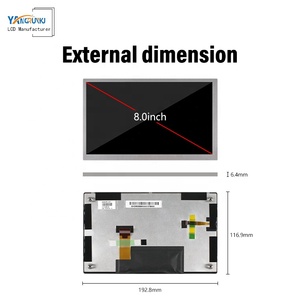 Pantalla LCD de alta calidad y alta rentabilidad de 8,0 pulgadas para pantalla automotriz de pulgadas - Product Image 2