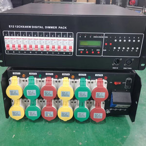 12 CH DMX 4KW цифровой диммер с дистанционным управлением ручной переключатель и DMX декодер для 220 В настраиваемый логотип - Product Image 4