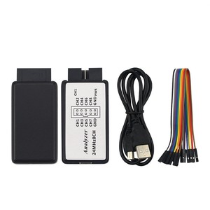 NUEVO USB Logic Analyze 24M 8 Channel MCU ARM FPGA DSP Herramienta de depuración Analizador lógico