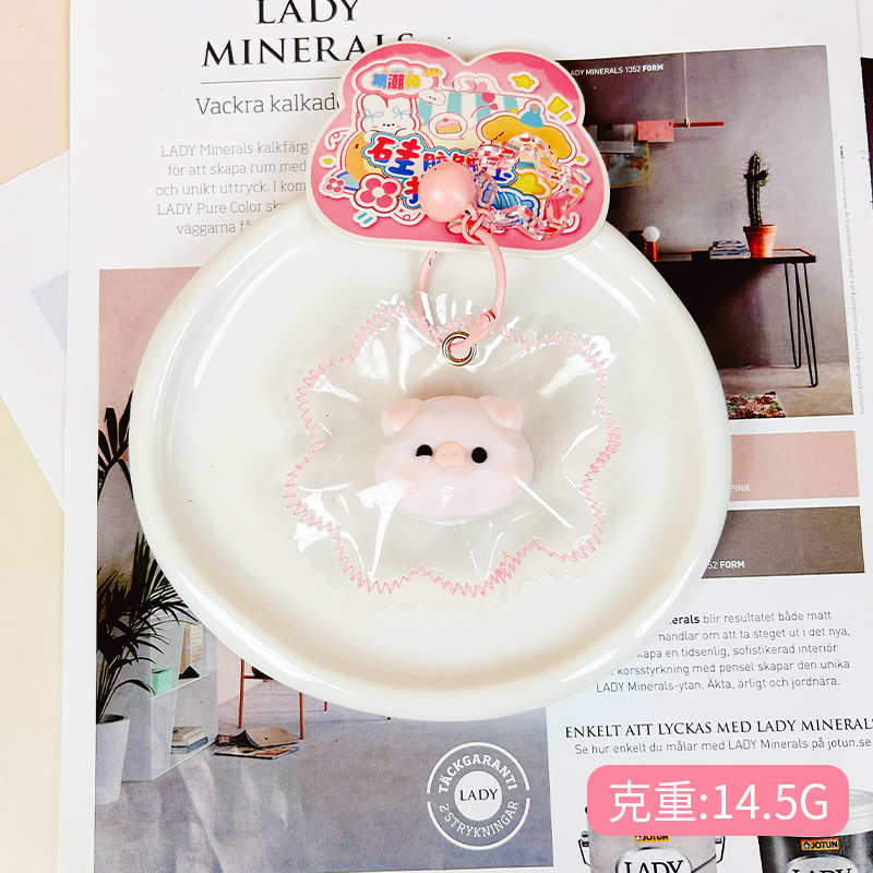 Mini cabeza de animal - Cerdito