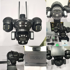 AOV 20MP 10K Shoocam 야외 cctv 카메라 IP 무선 PTZ 4G 태양광 보안 카메라 <span class=keywords><strong>4</strong></span> 렌즈 야외 cctv 카메라 4g Sim 카드 - Product Image 3