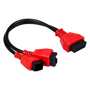 Car OBD 2 OBD2 da 16pin a FCA 12-8 12 + 8 Bypass connettore diagnostico cavo per Autel Fiat Alfa Chrysler Jeep Dodge - Product Image 1