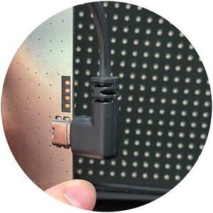 RGB LED 자동차 사인 프로그래밍 가능한 LED 매트릭스 패널 유연한 화면 디스플레이 애니메이션 메시지 스크롤 사인 APP 자동차 제어 - Product Image 6