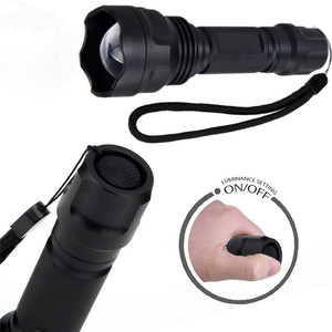 Yüksek kaliteli kızılötesi <span class=keywords><strong>IR</strong></span> 850nm LED el feneri torch açık yakınlaştırma taşınabilir gece görüş kızılötesi av feneri - Product Image 4