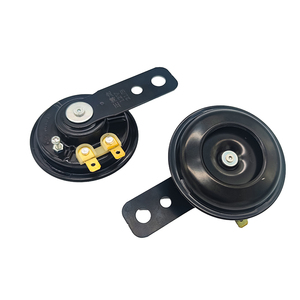 Super Tone <strong>Horns</strong> 12V Loud, Waterproof Car <strong>Horn</strong> Kit with Relay Harness, Metal Twin <strong>Horns</strong> with Mounting Bracket Basin <strong>Shaped</strong> - Product Image 2