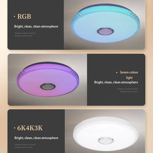 Moderne RGB-Dimm-LED-Decken leuchten Hochstandard-Smart-Home-Programms teuerung für moderne Schlafzimmer