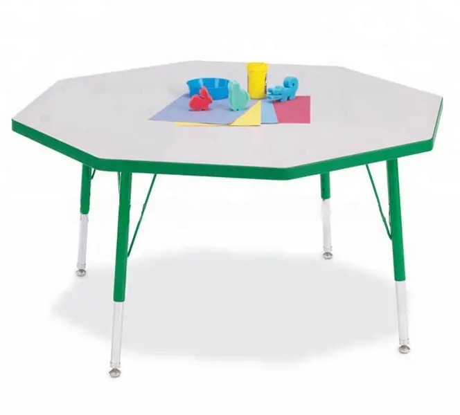 Дети форме восьмиугольника Таблица, стол для детей, используется мебель для детского сада
