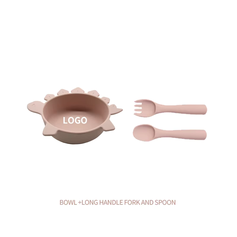 Feeding Tableware Set -01 Rainbow Smoked Powder