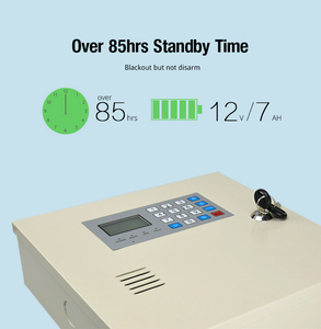 Sistema de alarma de casa inteligente, compatible con TCP/IP, en la nube, inalámbrico, WIFI/GPRS, sistema de seguridad para el hogar, compatible con función CID HY-518C - Product Image 4