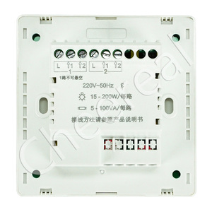可定制触摸开关智能家居单双位置控制墙壁触摸开关玻璃面板 - Product Image 5