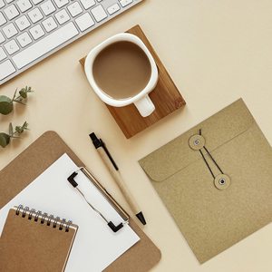 Benutzer definierte Brown Blank A7 A9 Mailing Kraft Self Seal String Datei Ordner Umschlag mit Button String - Product Image 6