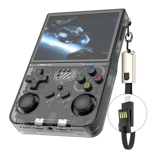 R36XXレトロハンドヘルドゲームコンソール3.5 "IPS画面640*480解像度3000mAh充電式バッテリーと高速充電 - Product Image 2