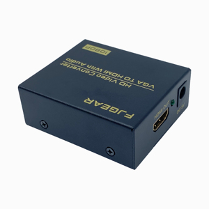 FJGEAR FJ-VH003 Plug and play VGA + Audio a HDMI HD convertitore di supporto risoluzione da 1080p VGA a HDMI convertitore con guscio di ferro - Product Image 1