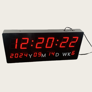 Low Cost Gym Digital Training Timer Countdown Uhr Gym 7 Segment LED Digital Wanduhr
