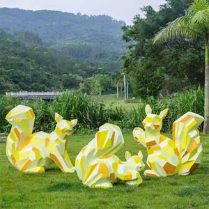 Outdoor Park City Landmark <strong>Squirrel</strong> Statue - Product Image 3