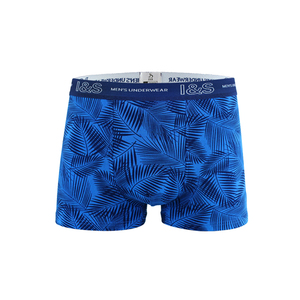 बेहतर गुणवत्ता वाले पुरुषों के बहु-रंग लुभावनी पुष्प बुना अंडरवियर बॉक्सर फूलों के पैटर्न के साथ शॉर्ट्स - Product Image 2