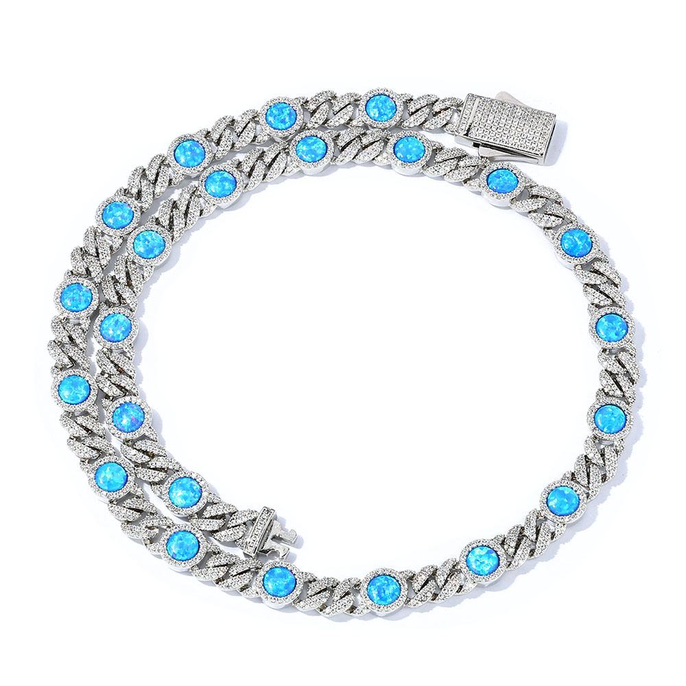 Argent (8 mm de large) Nk-172
