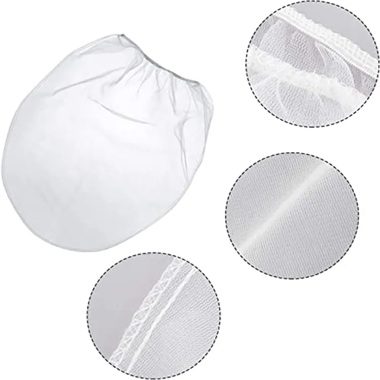 Bolsa de filtro para filtro de pintura hidropónica, colador de nailon blanco de 1, 2 y 5 galones