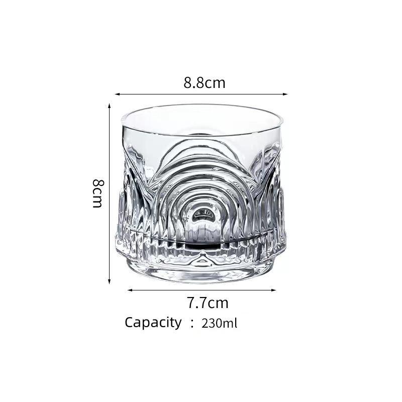 230ml transparent