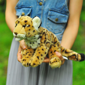 Sıcak 25cm 30cm yumuşak plushy oyuncak orman safari peluş doldurulmuş hayvan guararlar - Product Image 2