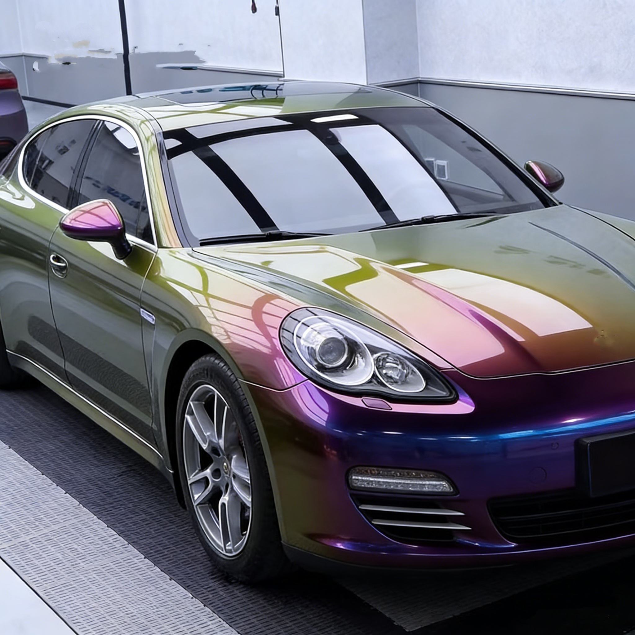 Super Glossy GREEN Purple/18M