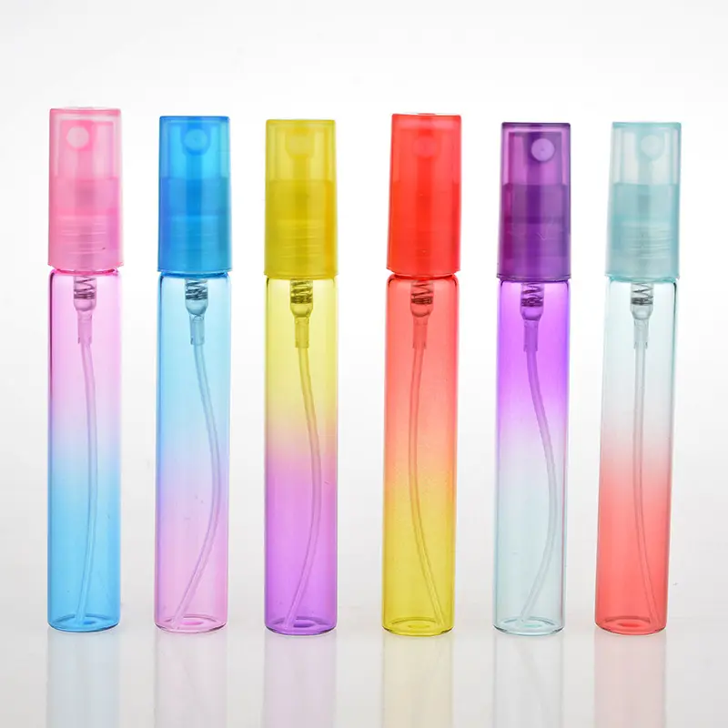 MUB Kunststoffs prüh gerät Farbverlauf Parfüm flasche Glas Zugrohr Dekan tflaschen farbe