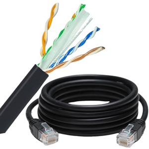 Denixi nhà máy bán hàng trực tiếp UTP cáp hộ gia đình LSZH Ethernet Cáp (CAT 6/CAT 6A) độ bền kéo bền vá dây cáp - Product Image 1