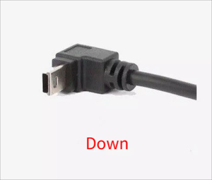 <strong>USB</strong> 2.0 a to <strong>Mini</strong> <strong>B</strong> Right Left up <strong>Down</strong> <strong>Angle</strong> Male Cable Adapter Charger 25cm - Product Image 6