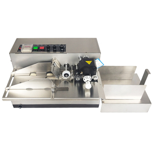 Scrivania in acciaio inossidabile tipo 380F inchiostro solido Coder stampante scatola sacchetto di carta data Batch Pack macchina di stampa di codifica - Product Image 5