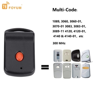 Per Multi codice 300mhz 10 Dip Switch 30 Garage porta Wireless RF telecomando 1 pulsanti apriporta chiave Dupliator portachiavi - Product Image 6