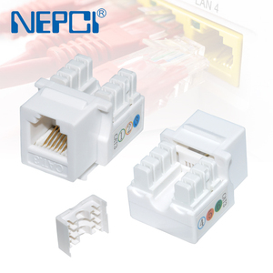 Hotsale nepci 90 độ tia/EIA UTP RJ12 <span class=keywords><strong>Keystone</strong></span> <span class=keywords><strong>Jack</strong></span> mô-đun XJY-NE-176 <span class=keywords><strong>RJ11</strong></span> không được che chở kép IDC Mạng Modular <span class=keywords><strong>Jack</strong></span> <span class=keywords><strong>CAT3</strong></span>-<span class=keywords><strong>6P4C</strong></span> - Product Image 4