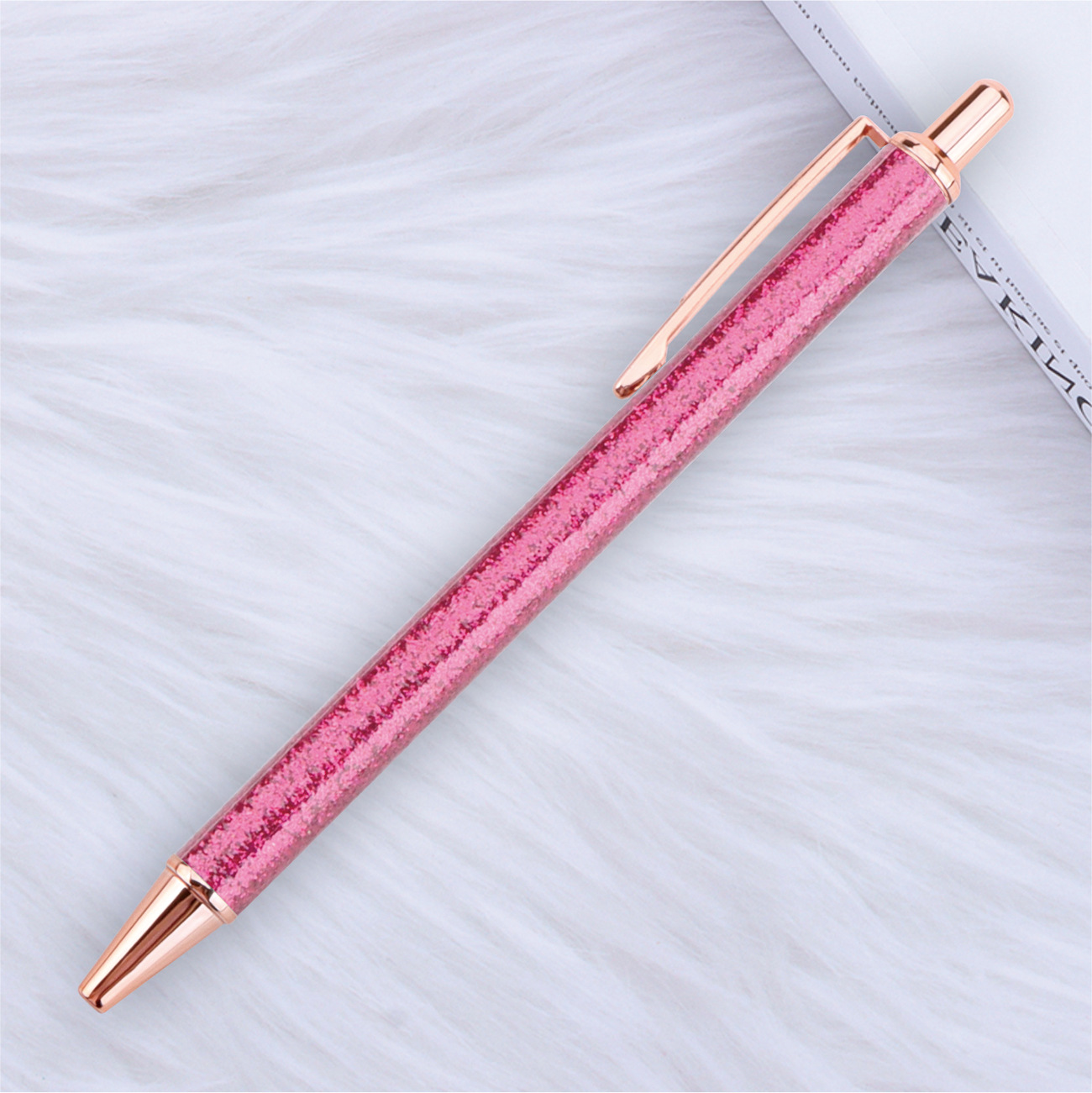 14 pezzi in oro rosa-rosso
