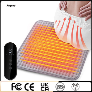 Anjuny Fast Heating Soft Electric Blanket USB Charger Winter Heating Pad <strong>Temperature</strong> <strong>Control</strong> Washable for <strong>Multiple</strong> Scenarios