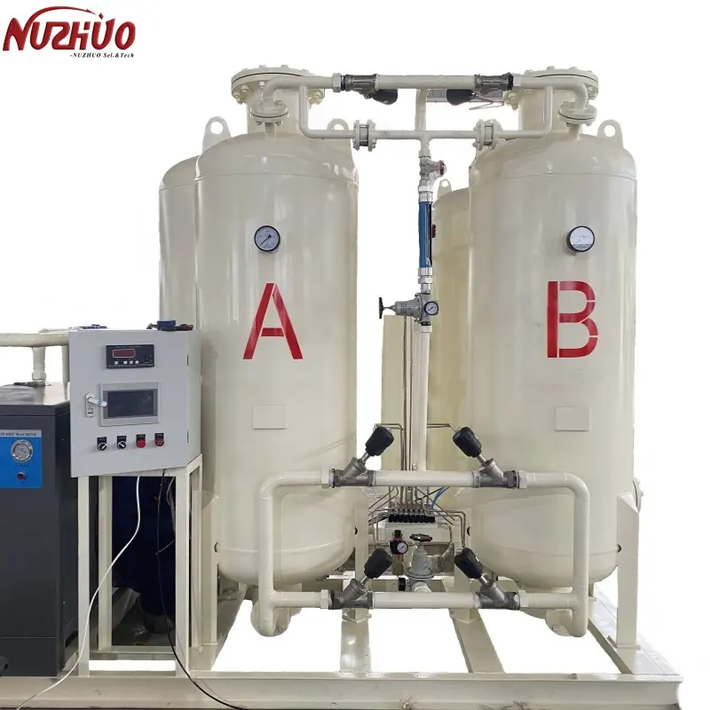 جهاز توليد الأكسجين من NUZHUO سعر مولد الأكسجين Psa الصناعي لاستخدام الفولاذ في التصنيع/الإشعال في صناعة الحديد
