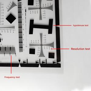 Professional ISO 12233 Test <strong>Chart</strong> for Optical Resolution &amp; Image Quality Analysis - Product Image 5