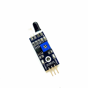 Infrarot barriere Modul Auto Hindernis vermeidung Hindernis vermeidung sensoren Black Line Ident ification einstellbarer Abstand - Product Image 1