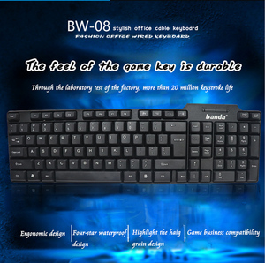 Universelle wasserdichte Büro traditionelle Computer tastatur Notebook Desktop Business tragbare USB-Tastatur - Product Image 4