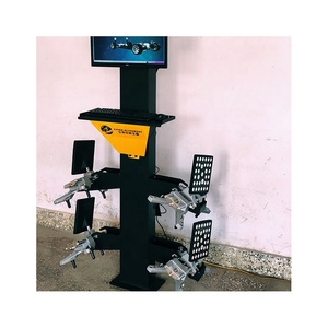四柱汽车升降机，用于车库发射手动车轮定位机 - Product Image 2