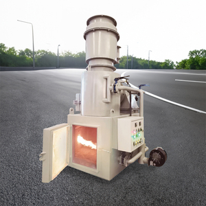 10-1000kg kapasiteli tıbbi çöp yakma fırını dumansız kokusuz tıbbi atık yakıcısı çöp yakma istasyonu - Product Image 3