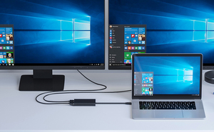 Winstars高品质USB3.0 Type-C至双HDMI 4k视频图形卡适配器笔记本电脑图形卡适配器图形适配器 - Product Image 2