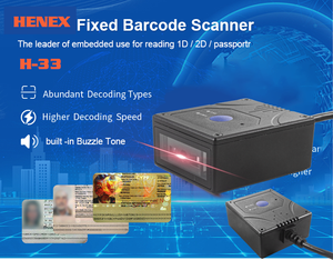 HENEX H-33 Fixed Embedded Barcode Scanner High 1D 2D OCR USB Reader <strong>Android</strong> Compatible Wired <strong>QR</strong> <strong>Code</strong> <strong>Scanning</strong> for Retail - Product Image 6