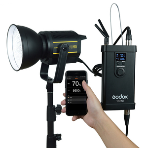 VL150 LED luce Video con telecomando in uscita continua Bowens montaggio Studio luce per la fotografia 150 alimentazione per il telefono - Product Image 2